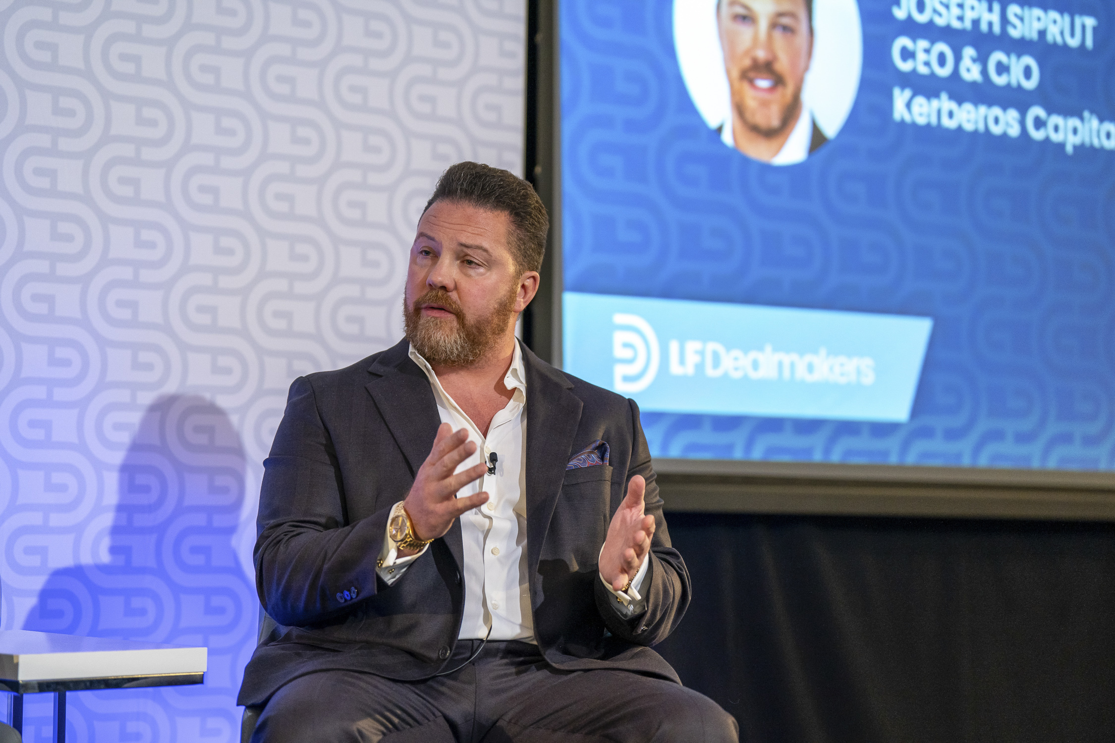 Kerberos CEO Joe Siprut speaks at annual LF Dealmakers conference