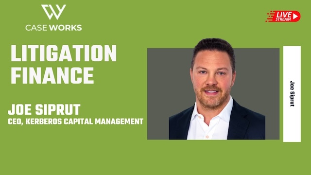 Litigation Finance with Joe Siprut | CEO Kerberos